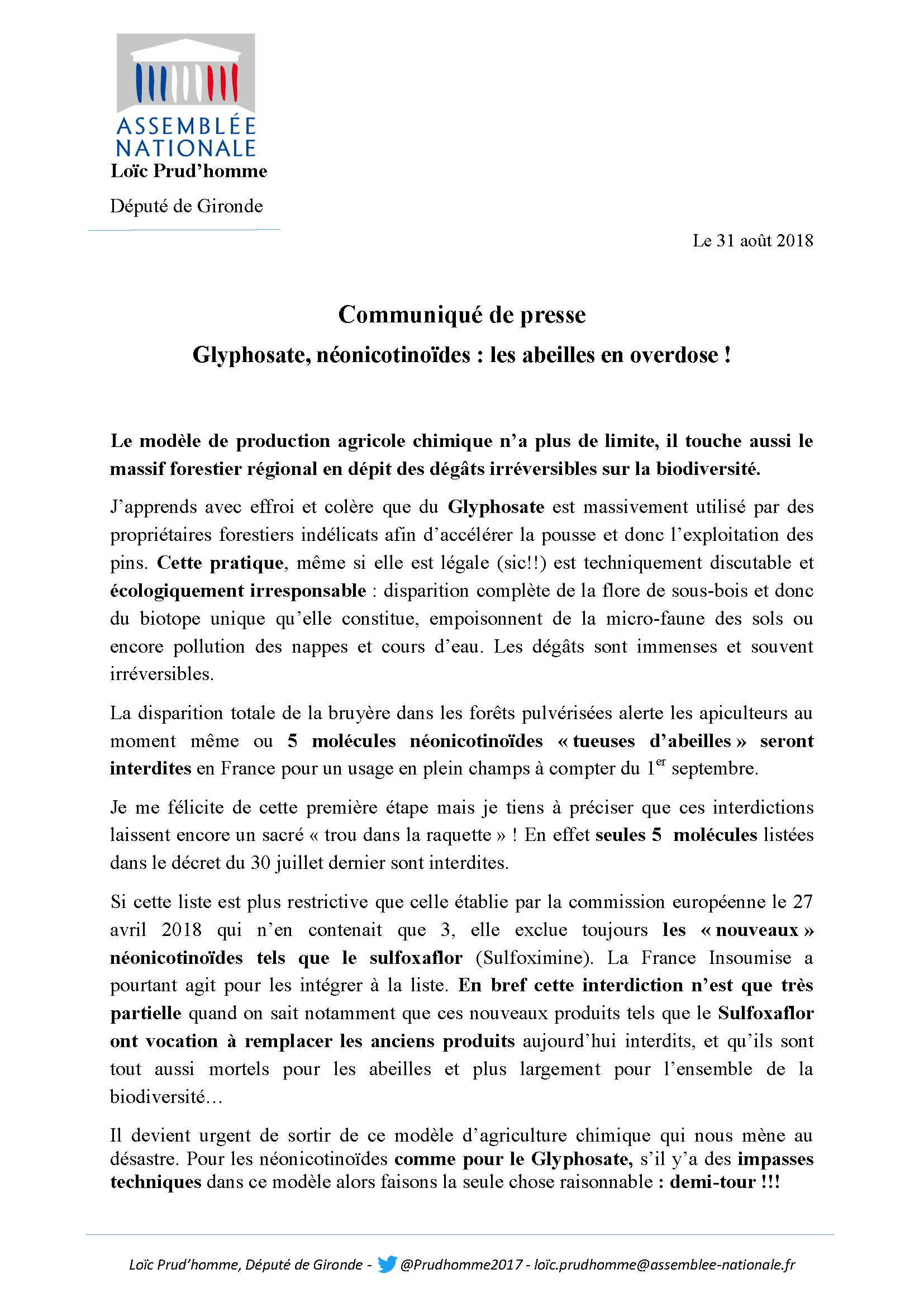 communique-loi%cc%88c-prudhomme-glyphosate-et-neonicotinoi%cc%88de_page_1