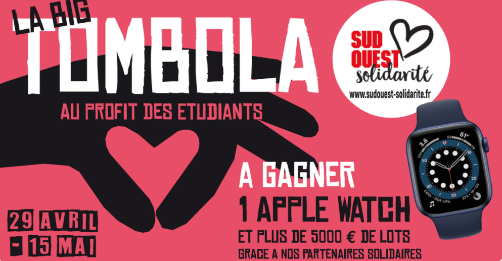 Tombola Sud Ouest solidaire