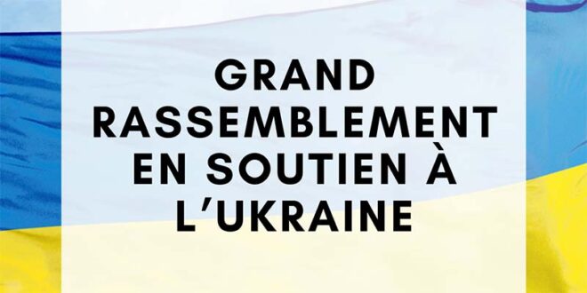 Rassemblement Ukraine - 13 mars