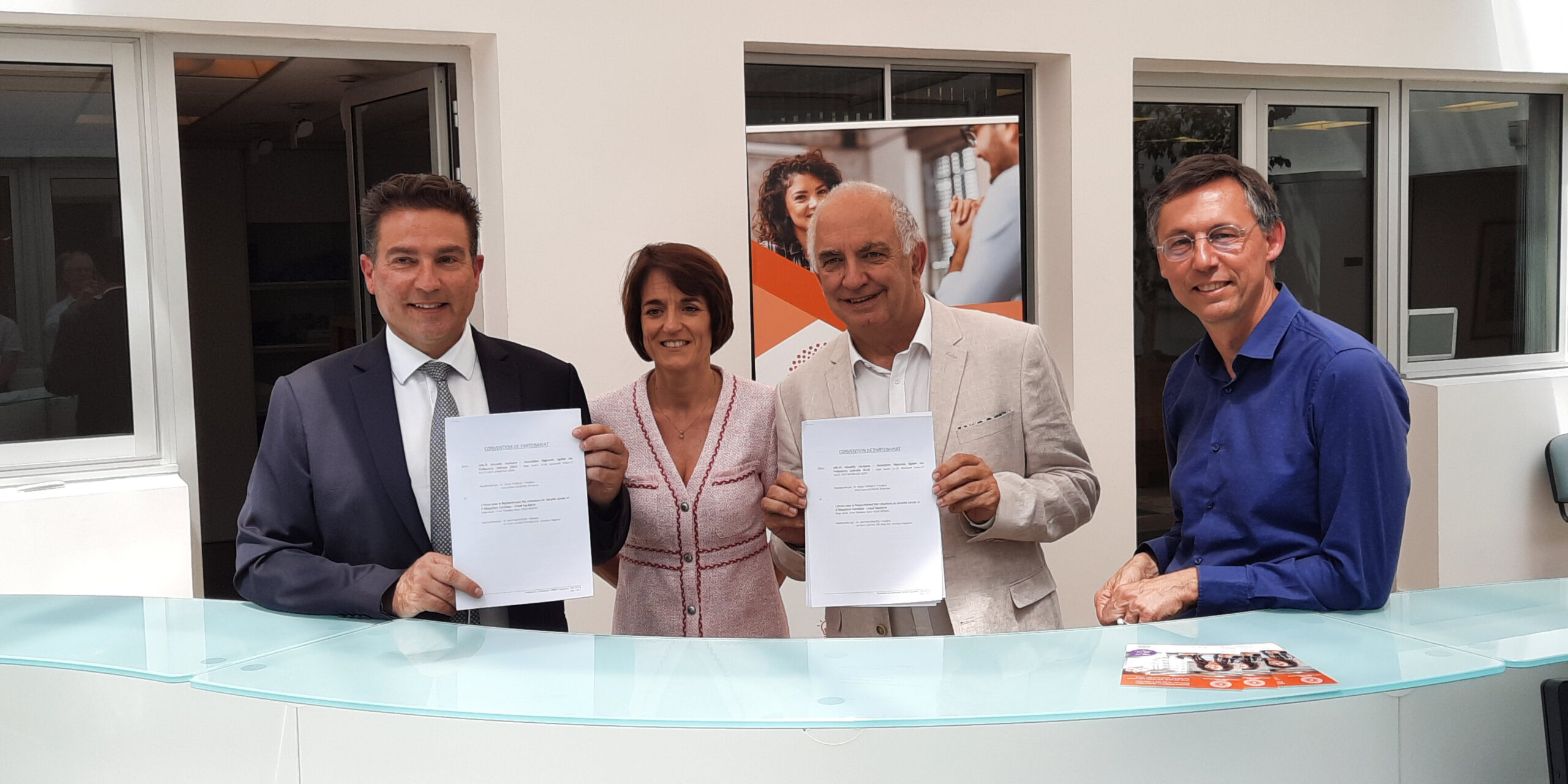 Signature partenariat ARAPL - Urssaf Aquitaine