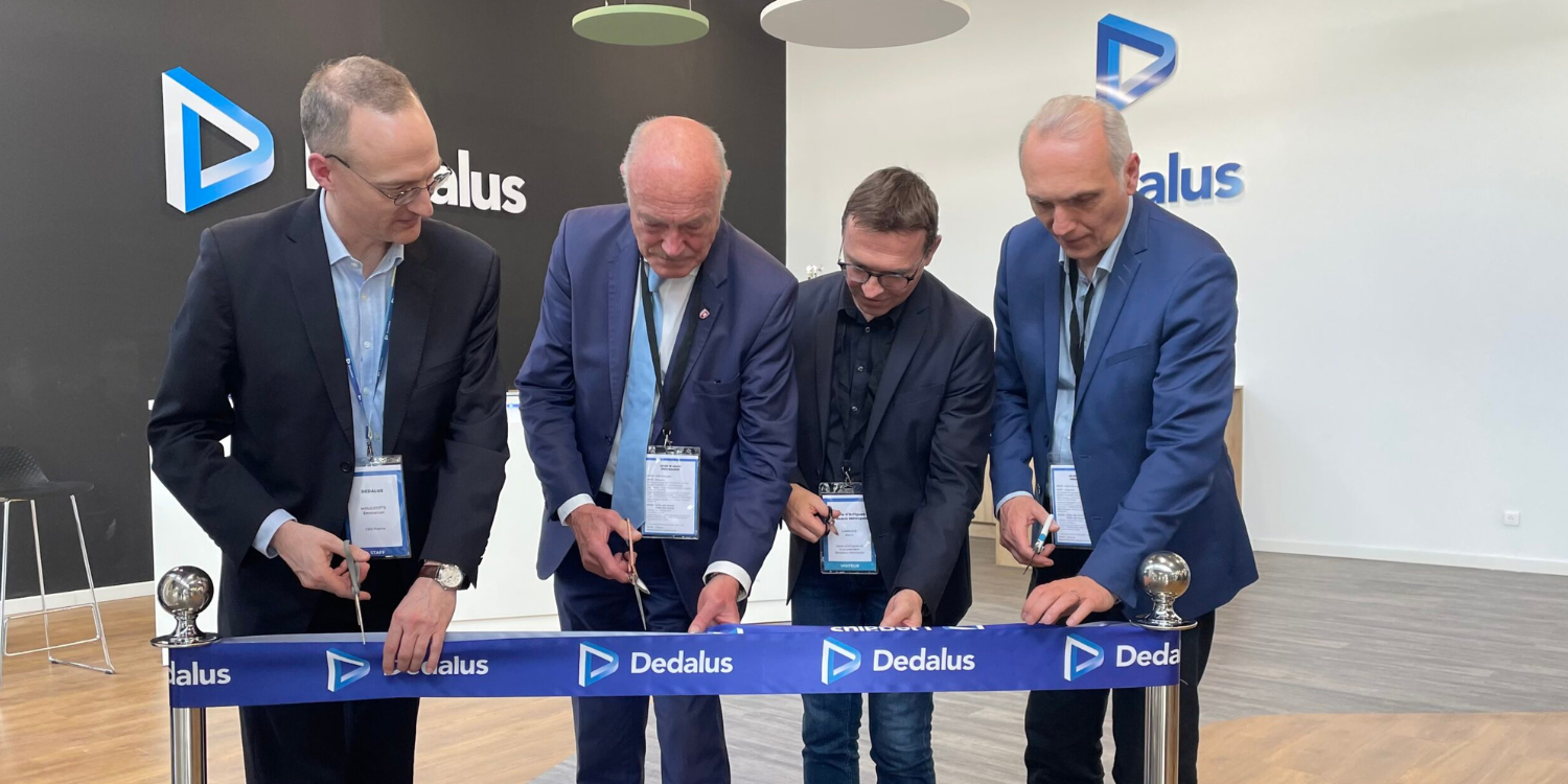 La société Dedalus inaugurée à Artigues Pres Bordeaux