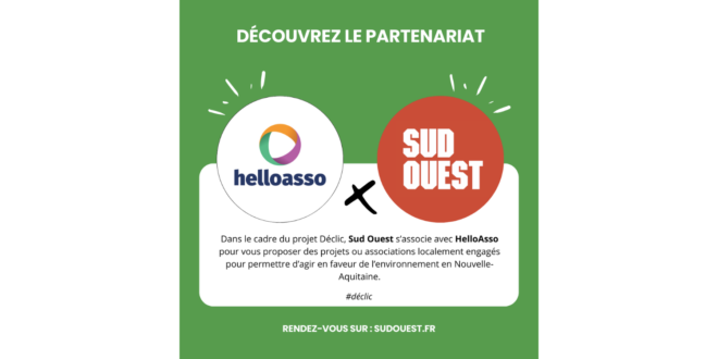 Sud Ouest x HelloAsso
