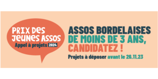 Prix des jeunes assos- mairie de bordeaux