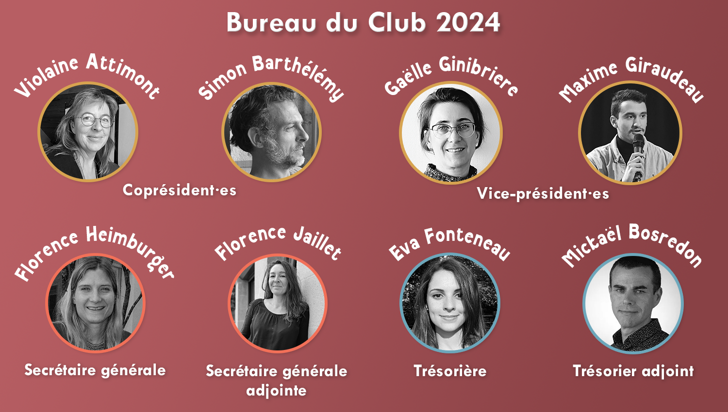 Bureau du Club 2024